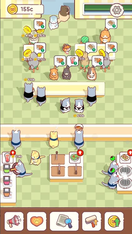 猫零食咖啡馆游戏