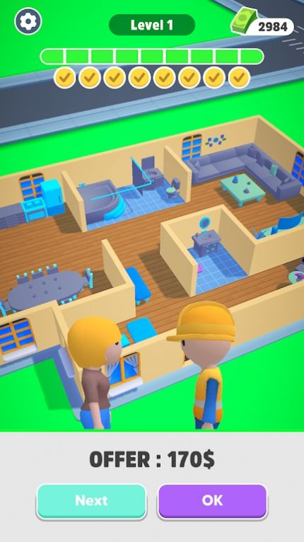家庭建筑商3D游戏