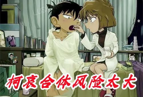 柯哀亲了表情包图片