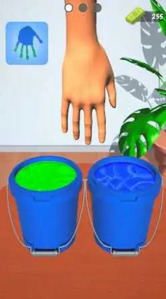 手指画颜料游戏