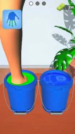 手指画颜料游戏
