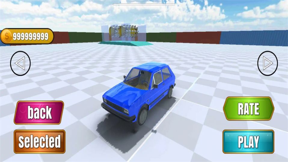 警车碰撞模拟器3D游戏