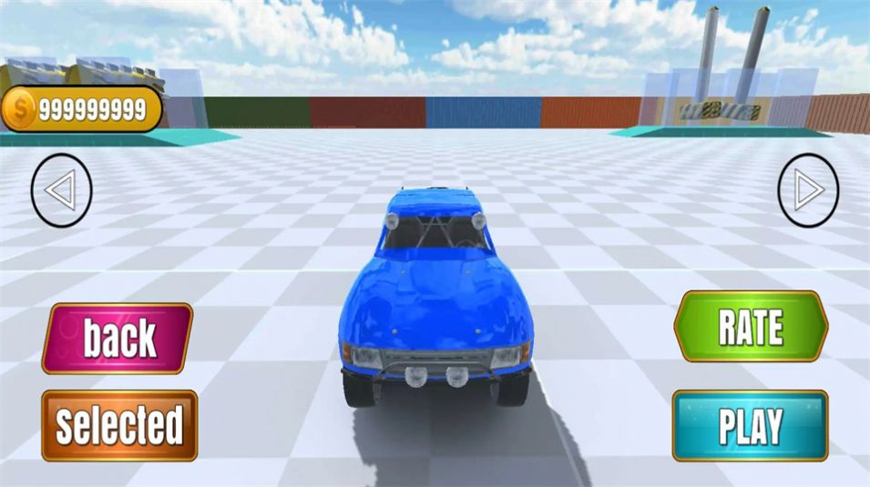 警车碰撞模拟器3D游戏