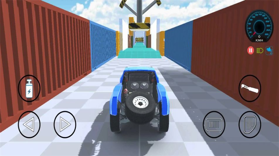 警车碰撞模拟器3D游戏