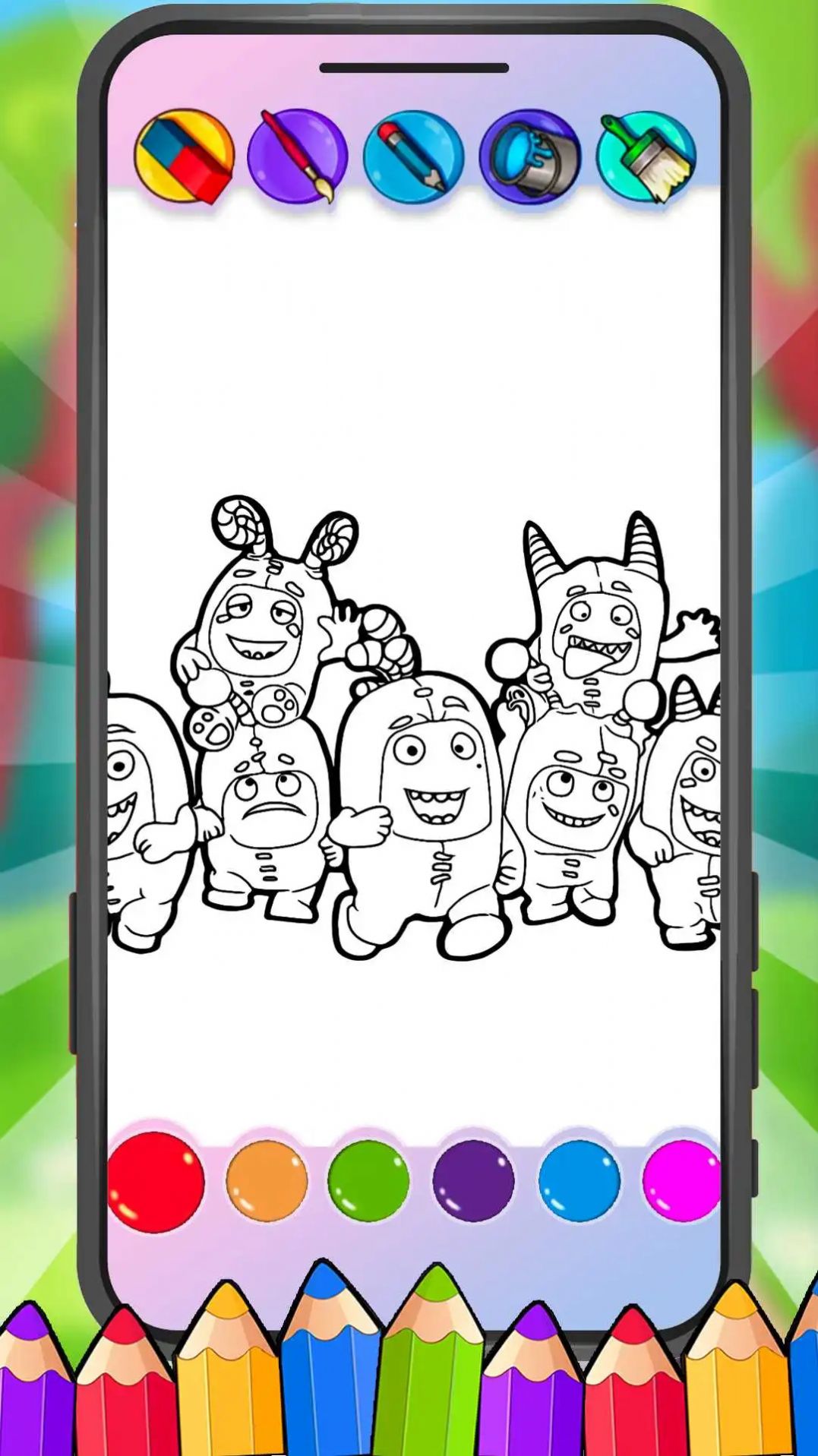 魔法奇数着色游戏