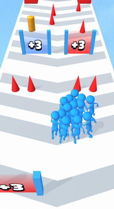 3D堆叠跑酷竞速游戏