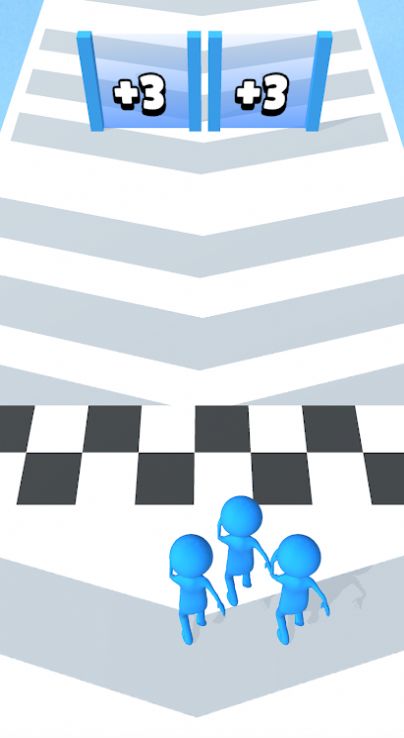 3D堆叠跑酷竞速游戏