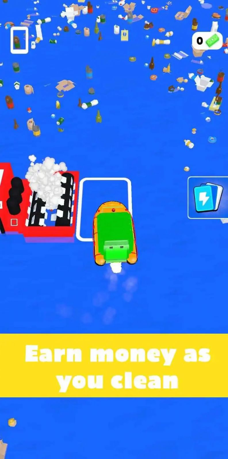 海洋清洁工3D游戏