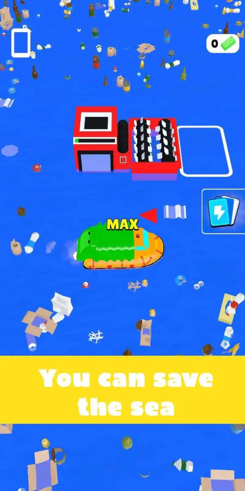 海洋清洁工3D游戏