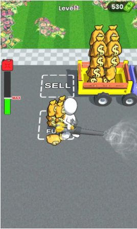 金钱吸尘器游戏