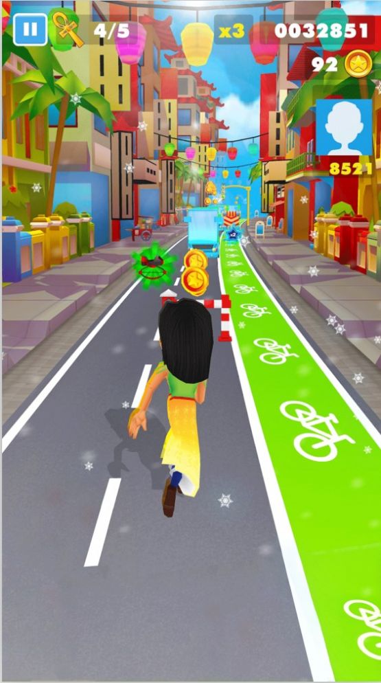 3D极限跑酷游戏