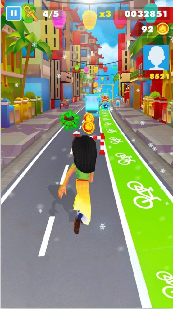 3D极限跑酷游戏