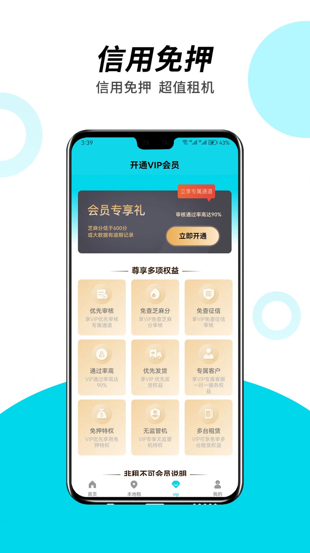 非租不可