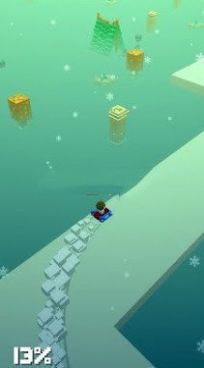 雪地漂流游戏