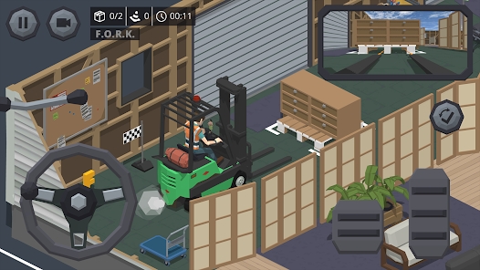 叉车极限模拟器2游戏