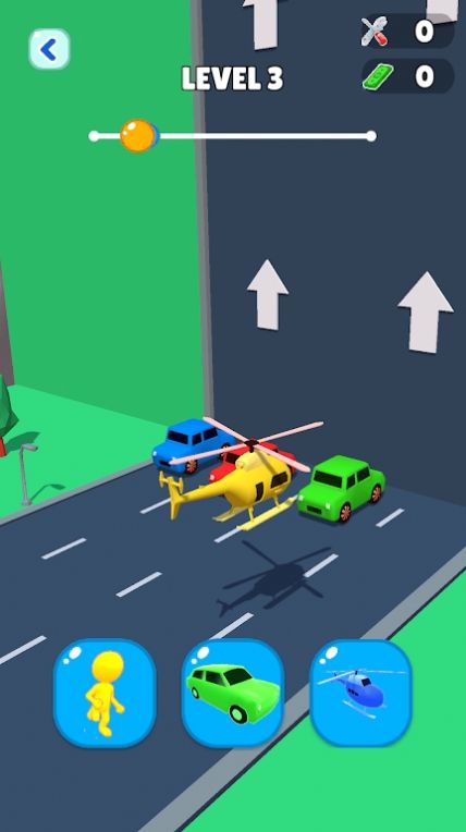 改变形状竞赛跑游戏