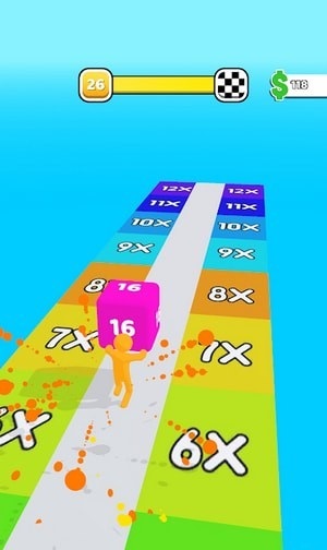 2048方块跑游戏