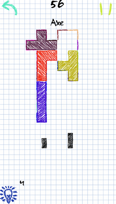 涂鸦积木拼图游戏