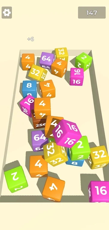 立方体合并2048游戏