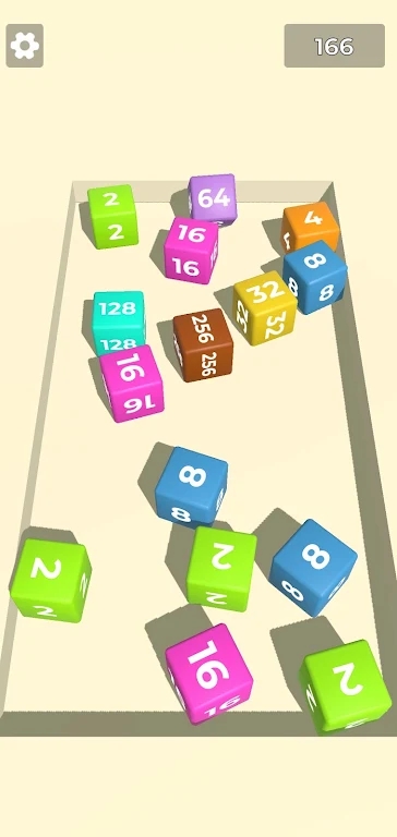 立方体合并2048游戏