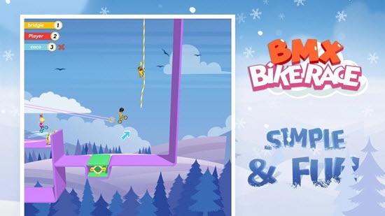 BMX自行车赛游戏