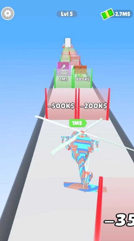 飞机进化3D游戏