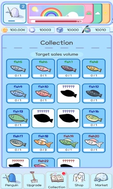 企鹅冰钓游戏