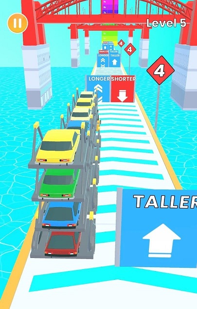 桥下叠车跑游戏