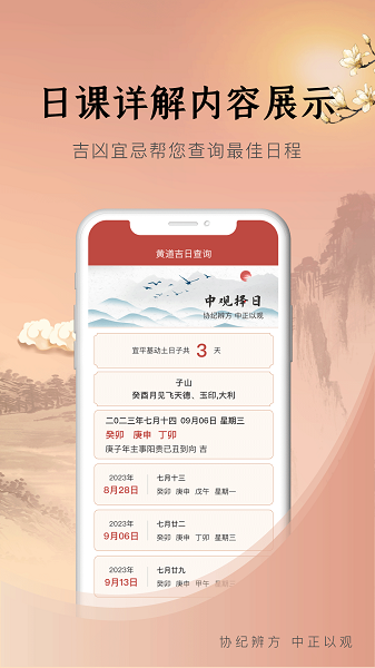中观择日软件