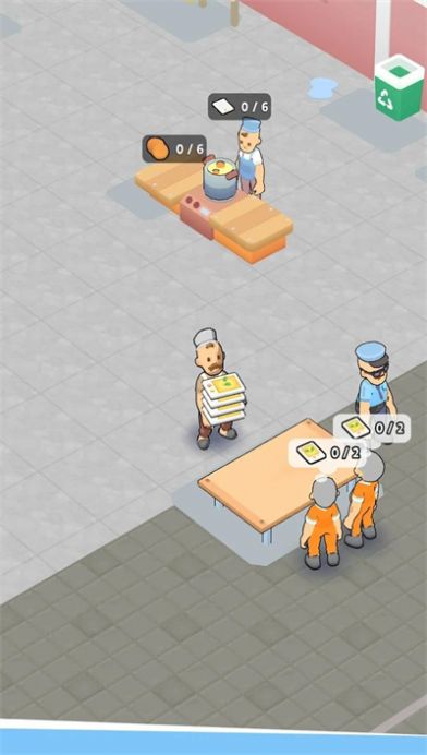 监狱食堂游戏