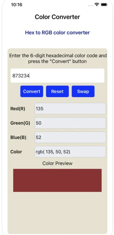 SanColorConverter