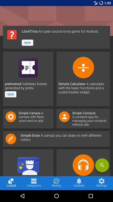 f-droid apk(开源应用商店)