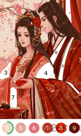 2023乐涂数字填色官方正版