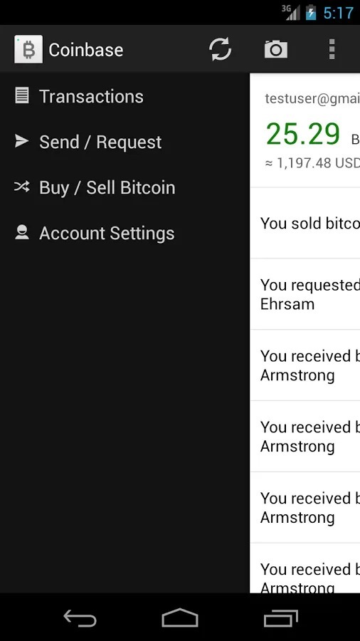 Coinbase交易平台