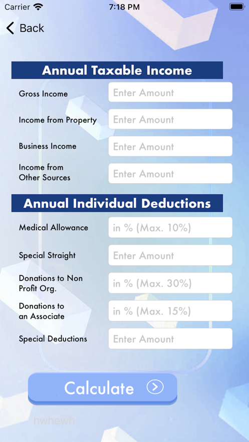 SimplePersonalTax