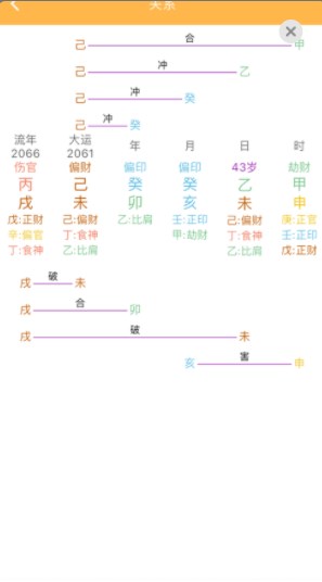八字排盘精简版软件