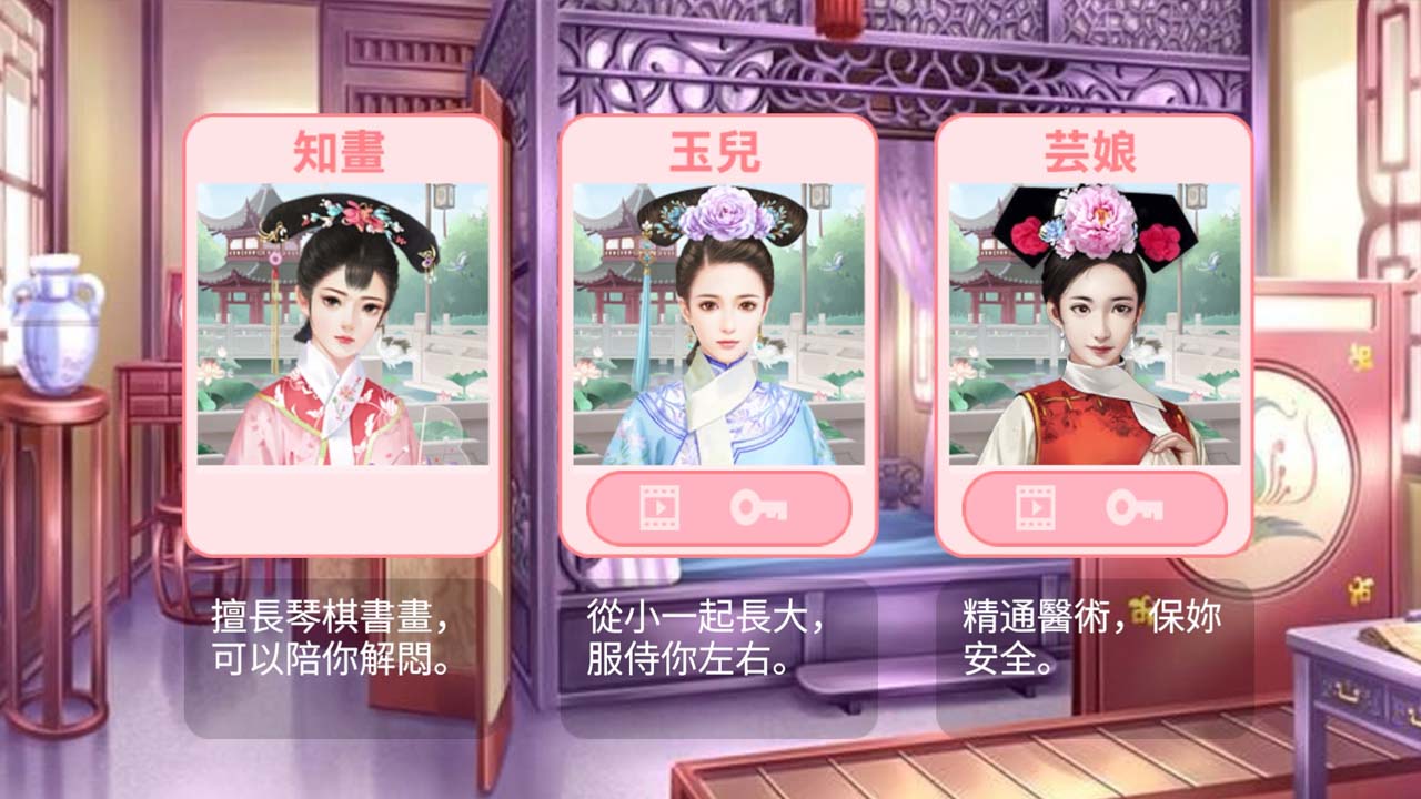 穿越重生之我要当皇妃游戏