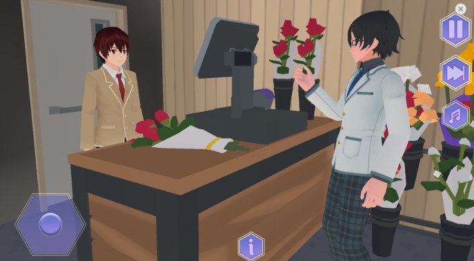 动漫学校模拟器生活3D游戏