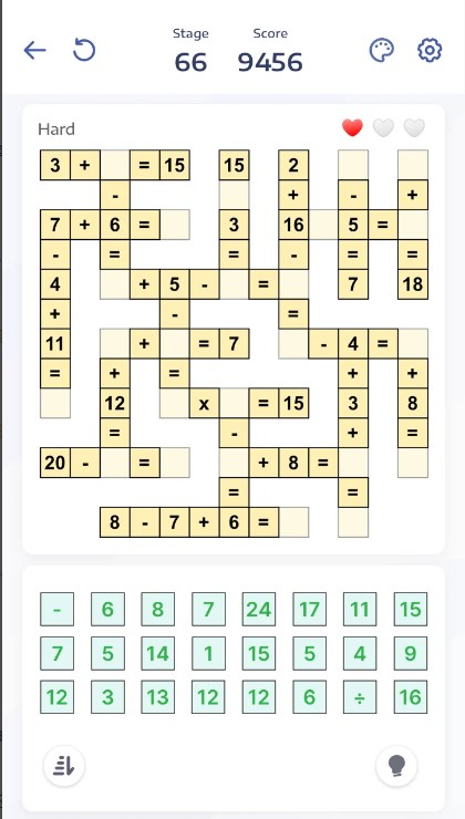 Crossmath交叉数学游戏