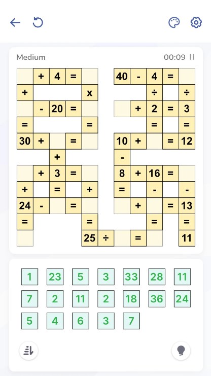 Crossmath交叉数学游戏