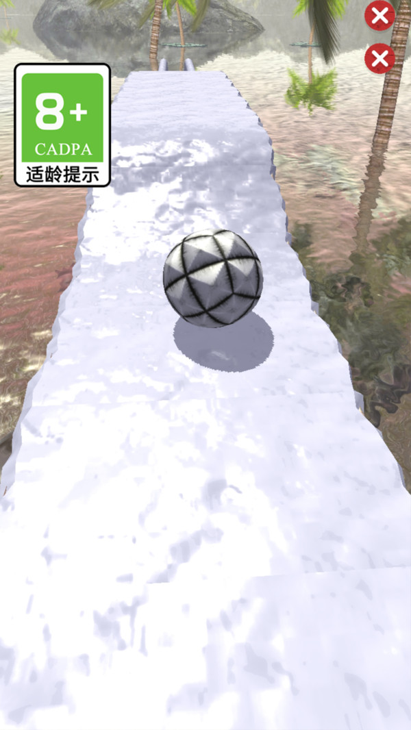 球球滚动游戏