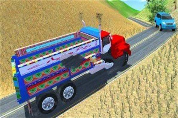 货物印度人卡车3D游戏