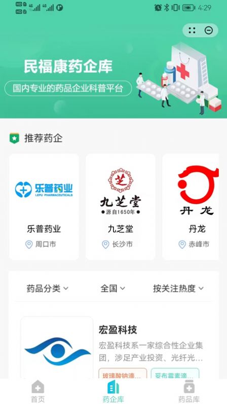 民福康医药