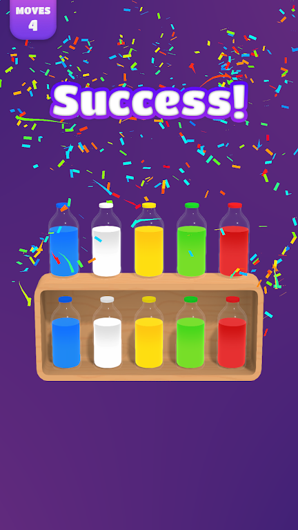 匹配颜色水瓶游戏