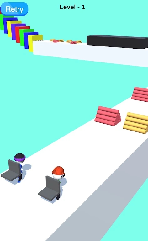 阶梯竞速赛3D游戏