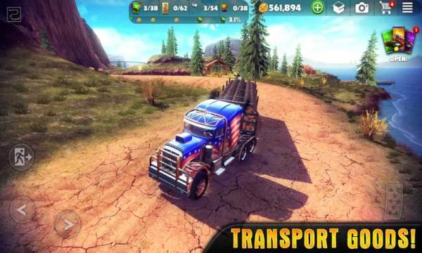 脱离道路破解版解锁全部车辆