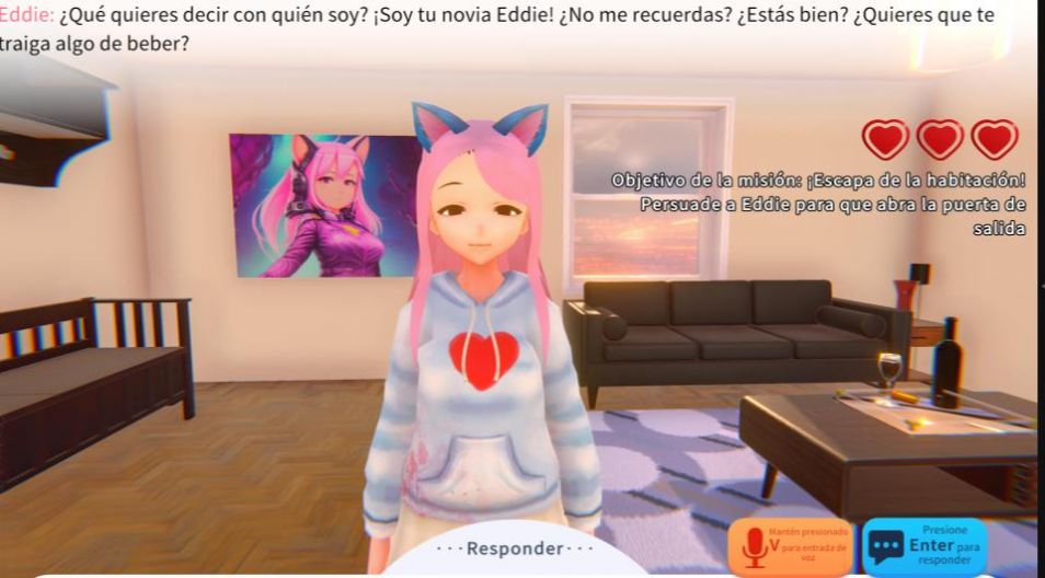 世界尽头与可爱猫娘病娇AI女友模拟器手机版