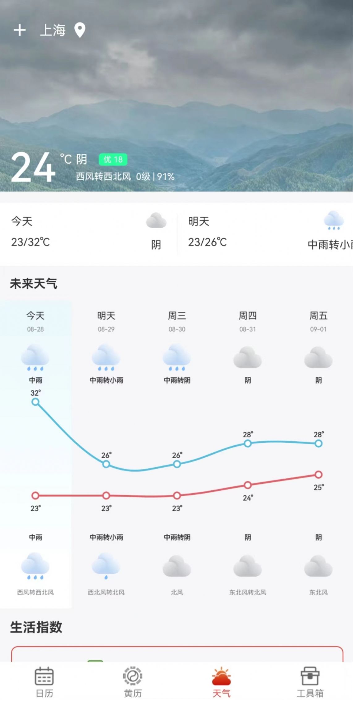 九星万年历