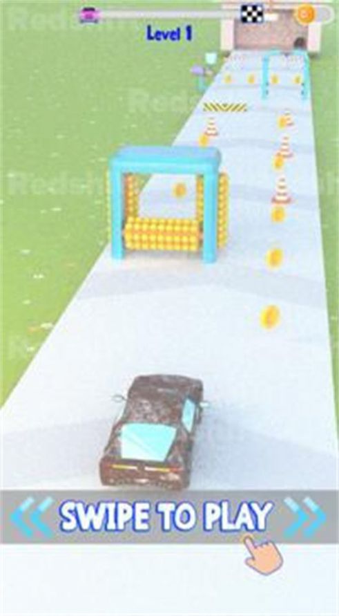花式汽车跑游戏