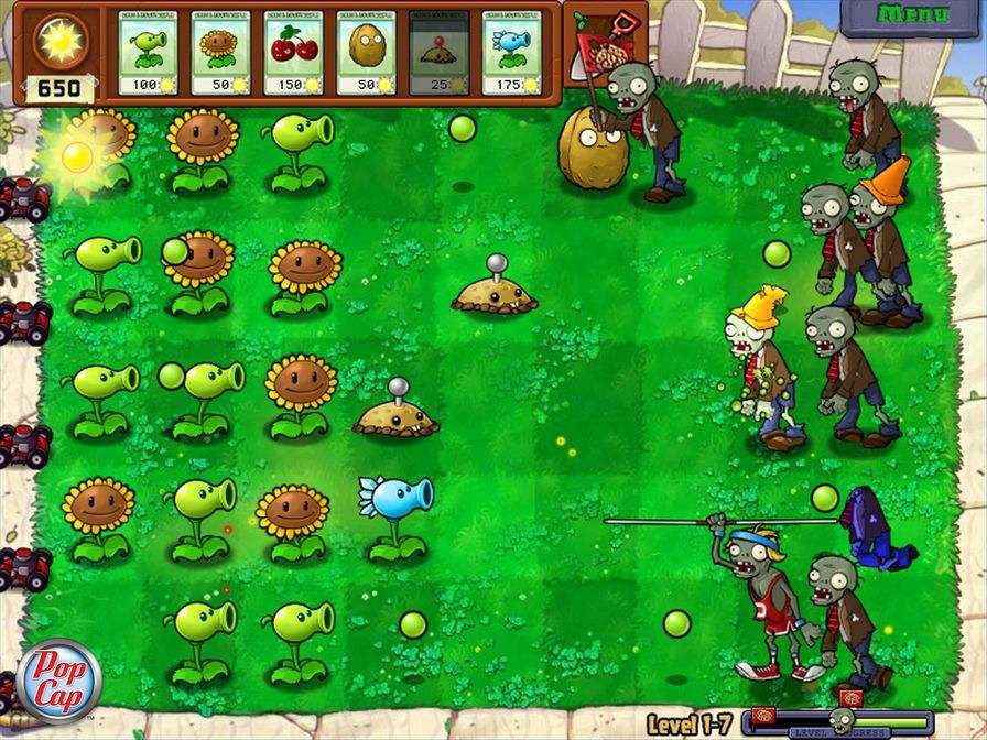 植物大战僵尸1老版本手机版